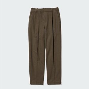 Uniqlo Pleated Tapered Pants HEATTECH